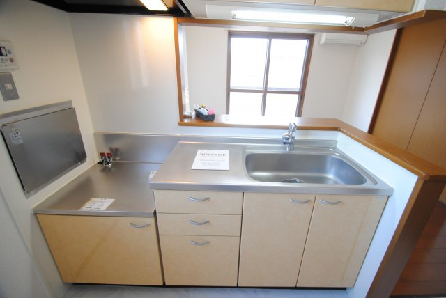 ハレアカラＡ棟のキッチン