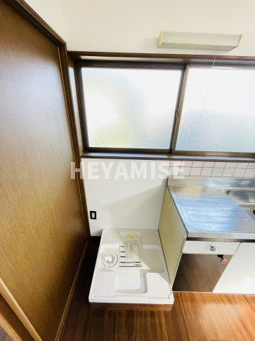 江平コーポの洗面所