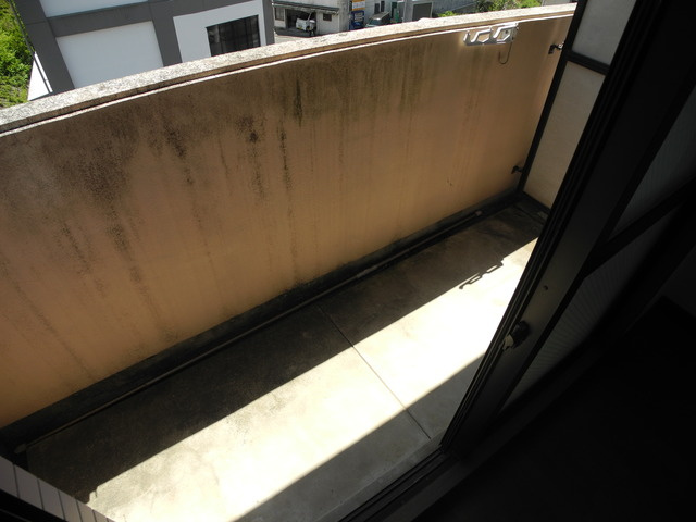 プレジール若竹のバルコニー
