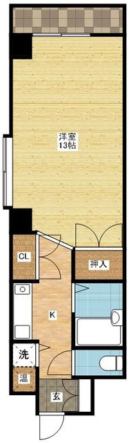 プレジール若竹の間取り