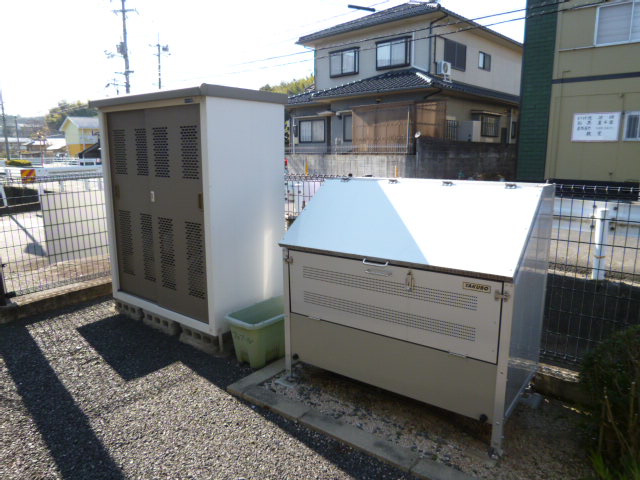 倉敷市徳芳のアパートのその他共用部分|敷地内ゴミＳＴ・当番なし。