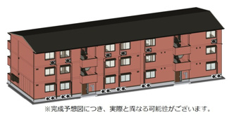 【外観パース】
