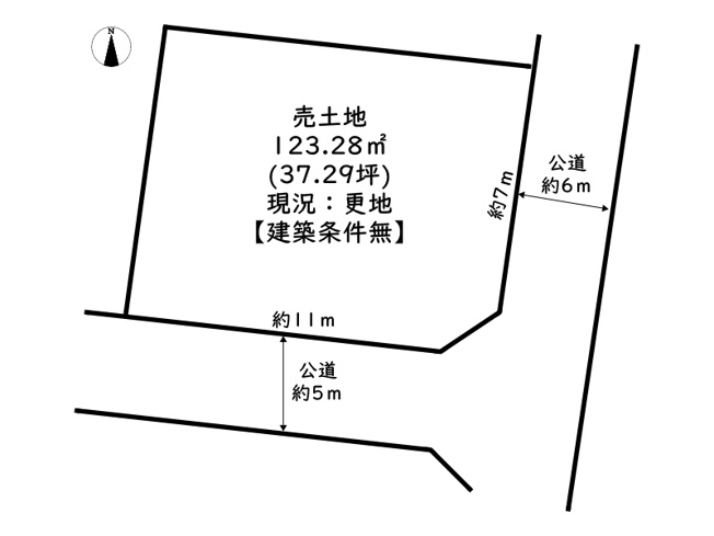 【土地図】 | 姫路市町田／売土地