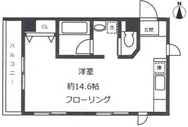 Ｍ・フラットの間取り