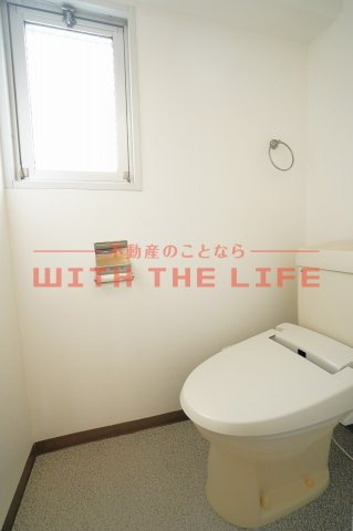 サンヒルズ荘島【キャッシュバック対象】のトイレ|清潔感のあるトイレです