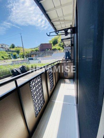 セジュール小野田のバルコニー