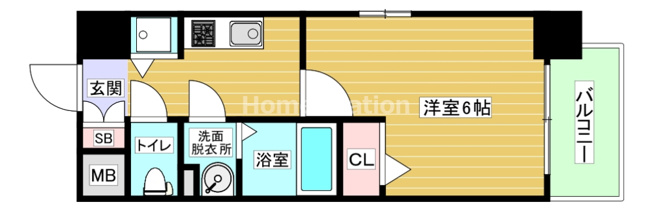 【間取り】 | エスリードレジデンス大阪福島