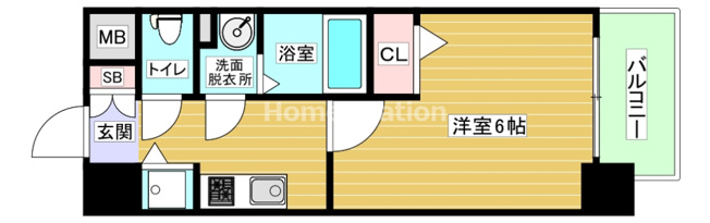 【間取り】 | エスリードレジデンス大阪福島