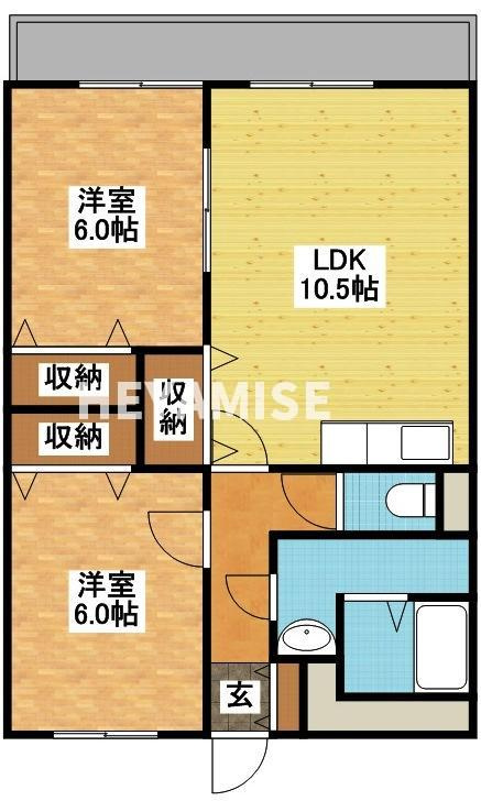 アクアリウスの間取り