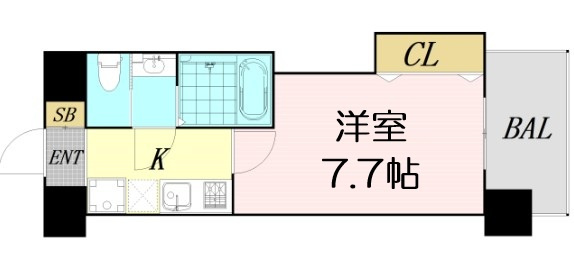 【間取り】 | Luxe新大阪Ⅰ