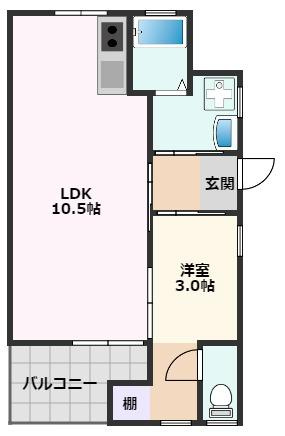 【間取り】 | 日の出貸家