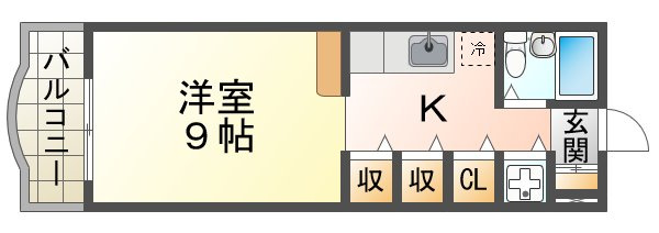 サンコート高丸の間取り