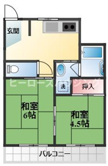【間取り】 | ホワイトコーポ