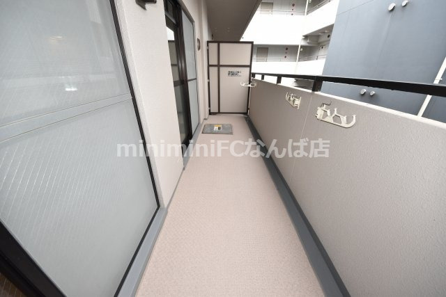 ハイシュタイン堀江のバルコニー