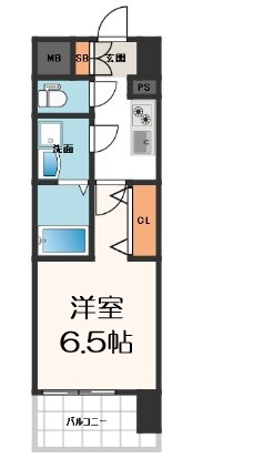 【間取り】 | ファーストフィオーレ難波クレシア
