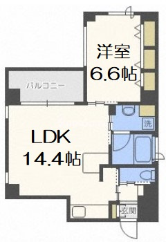 【間取り】 | B-PROUD天満橋