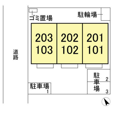 【区画図】 | イーストパーク八ヶ崎