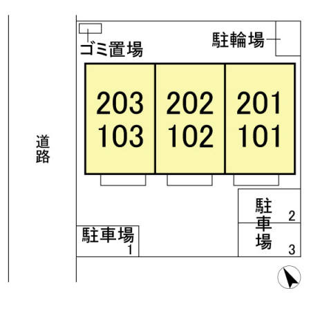 【区画図】 | イーストパーク八ヶ崎