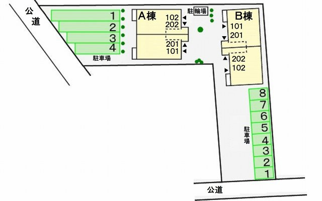 エクセル58 Bの区画図