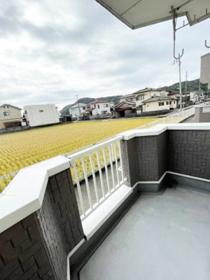【バルコニー】 | ブライズベールⅠ | ※同物件、別のお部屋のお写真です。