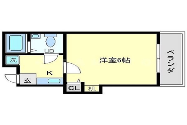 【間取り】 | ミストラル本町ウエスト