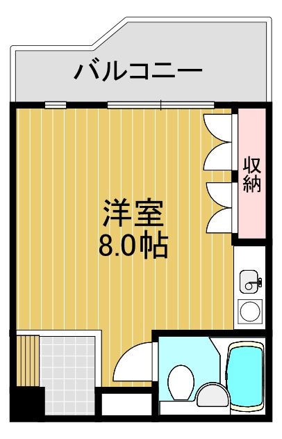 シャローム山城の間取り