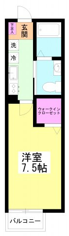 サニープレイス津田沼の間取り