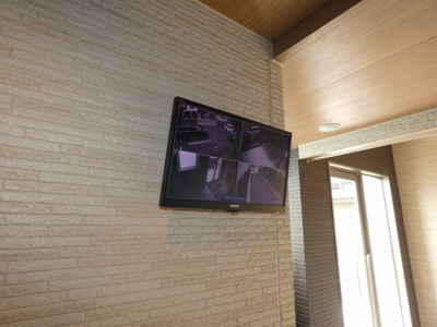 【セキュリティ】 | ファルケ　ヴィラ | 防犯カメラ＆モニター