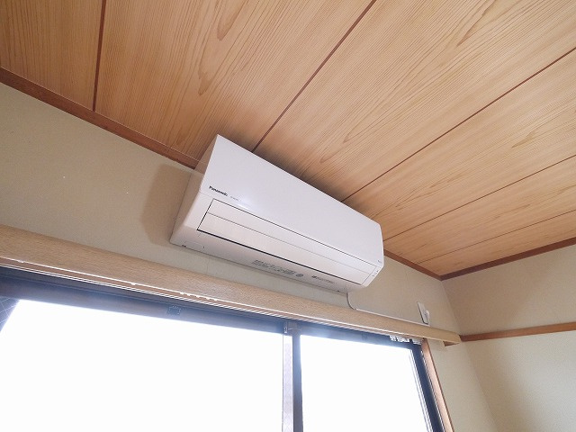 ウイングマンションの設備|エアコン付きです