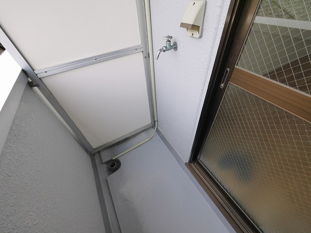 ウイングマンションの設備|洗濯機置場です