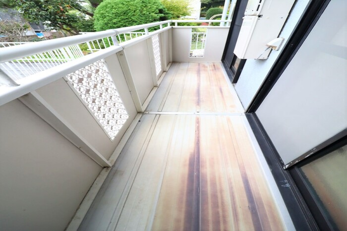 ガーデンホームズのバルコニー|お洗濯にも便利なバルコニー付き