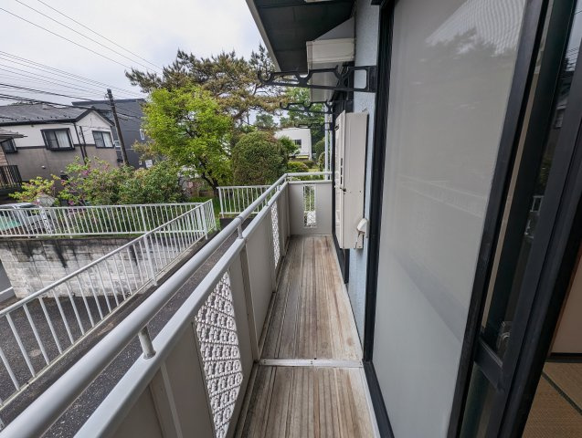 ガーデンホームズのバルコニー