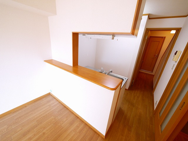 イーストアルカディアのキッチン|カウンターキッチンです