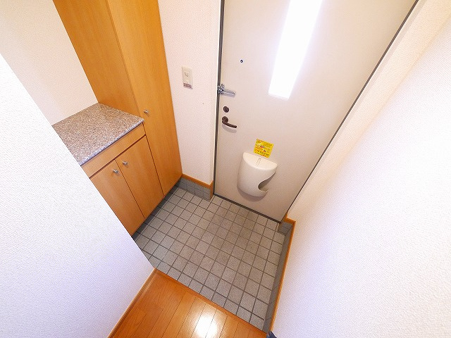 イーストアルカディアの玄関|収納もある玄関です