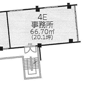 【間取り】 | 中区正木4丁目貸事務所F