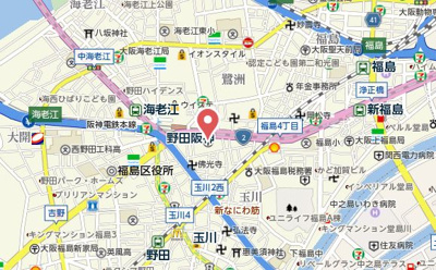 【地図】 | アルグラッド野田阪神