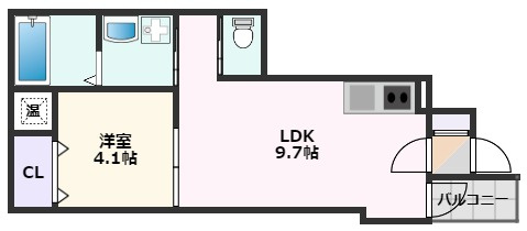 【間取り】 | FDS吹田Ⅱ番館