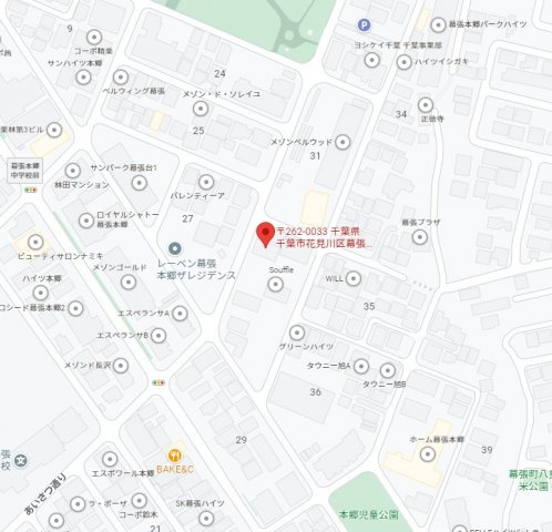 レセーナの地図