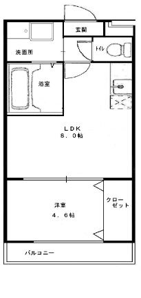 【間取り】 | モンサント田中町