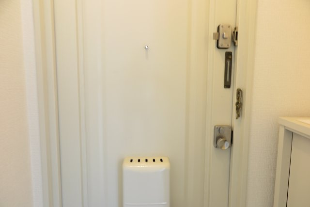 大森マンションの玄関