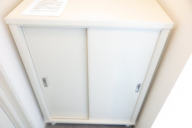 大森マンションの玄関