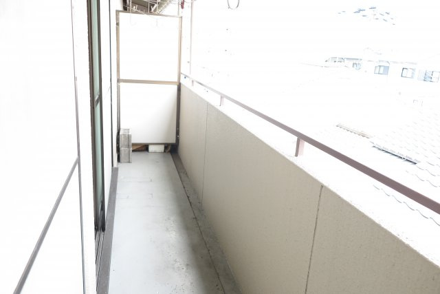 大森マンションのバルコニー