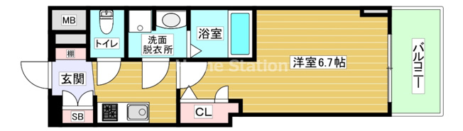 【間取り】 | ファーストフィオーレ福島野田