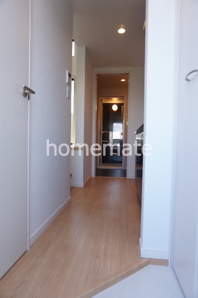 T.A坪井5丁目B棟の玄関