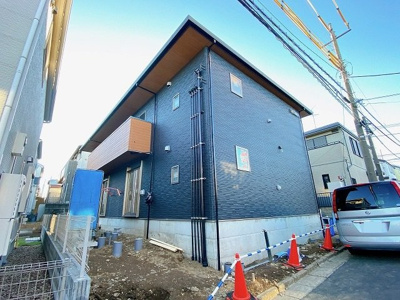 【外観】 | ソラーナ | ※施工中※2023年3月完成予定！1フロア2住戸の新築2階建てアパート♪新しいお部屋に住みたい方にオススメ☆田園都市線「宮崎台」駅まで徒歩圏内です！