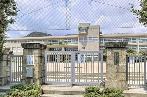 三条町 1号地 売土地の周辺|芦屋市立山手小学校まで徒歩18分♪