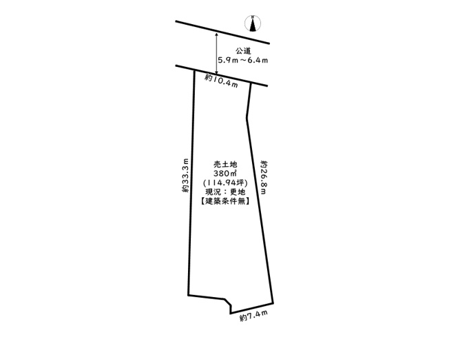 【土地図】 | 姫路市香寺町田野／売土地