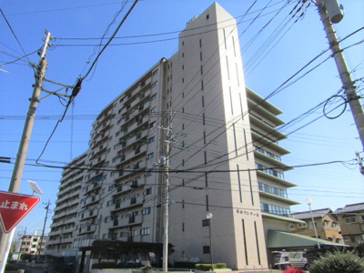 【外観】 | 中古マンション　石和クレアールマンション | 【中古マンション】石和クレアールマンション
専有面積：18.37坪　12階建：10階部分