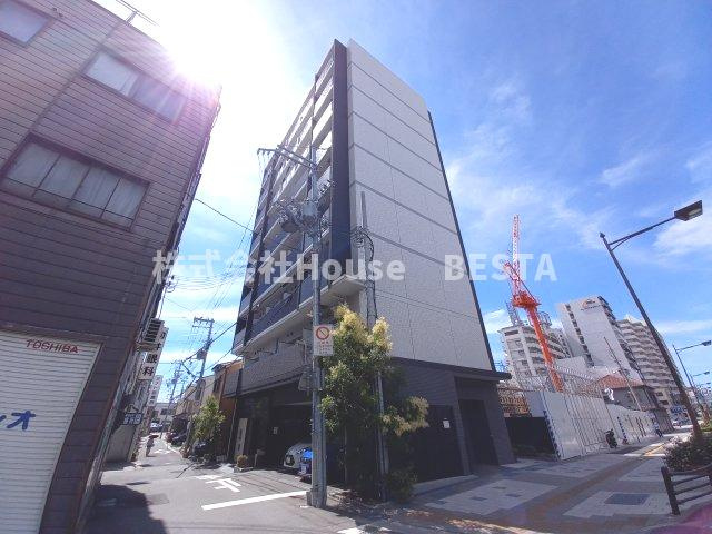 グランカリテ神戸ハーバーランド前の外観