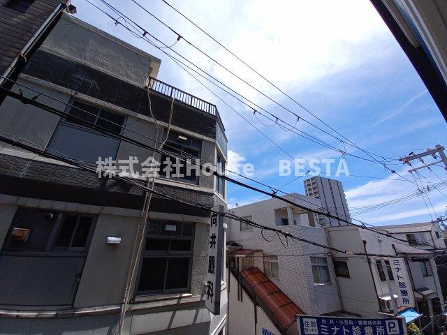 グランカリテ神戸ハーバーランド前の展望